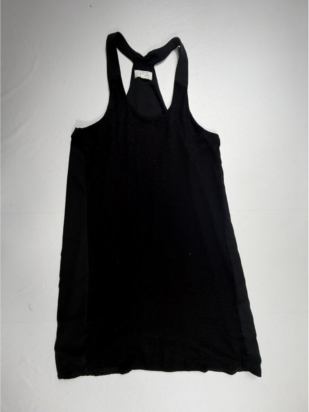 Lou & Grey Black Racerback Dress XS